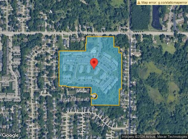  1500 Knapp St Ne, Grand Rapids, MI Parcel Map