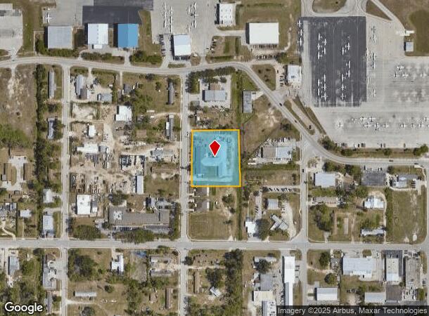 208 4Th St, Fort Myers, FL Parcel Map