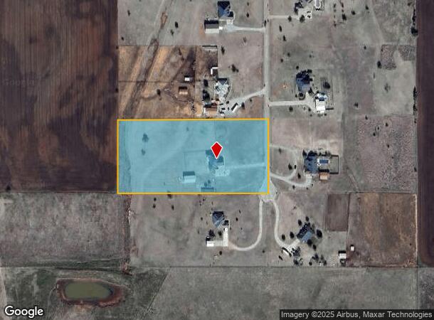  8953 Dickerson Rd Ne, Piedmont, OK Parcel Map