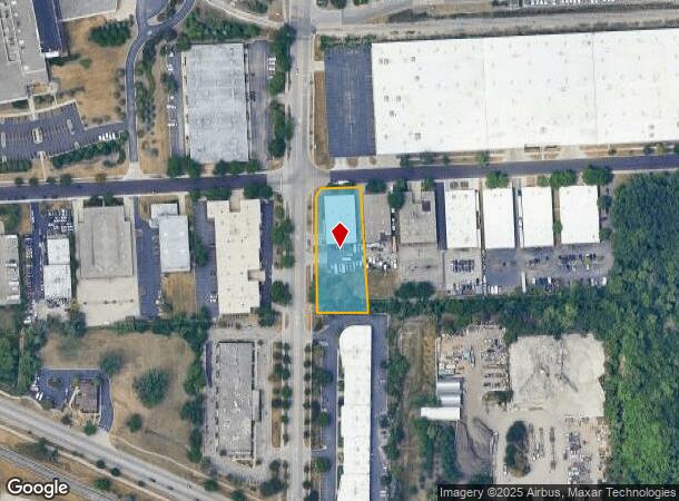 1715 Wright Blvd, Schaumburg, IL Parcel Map