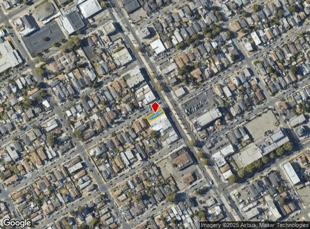  8801 International Blvd, Oakland, CA Parcel Map