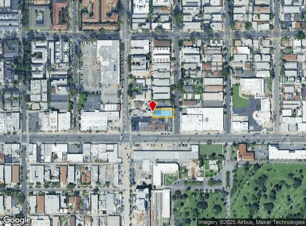  1111-1117 N Beachwood Dr, Los Angeles, CA Parcel Map