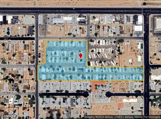  1599 N Norma St, Ridgecrest, CA Parcel Map