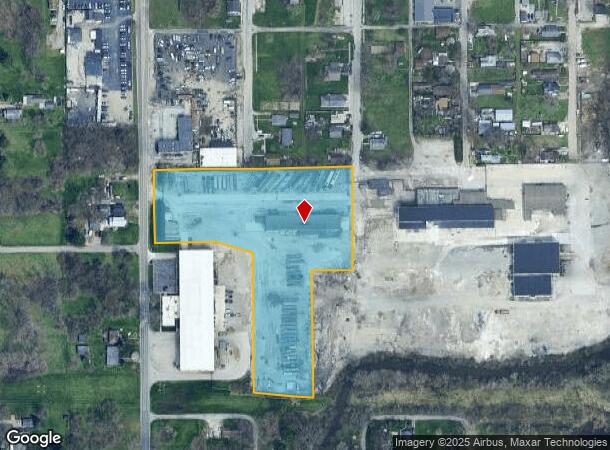  2211 Freeman St, Fort Wayne, IN Parcel Map