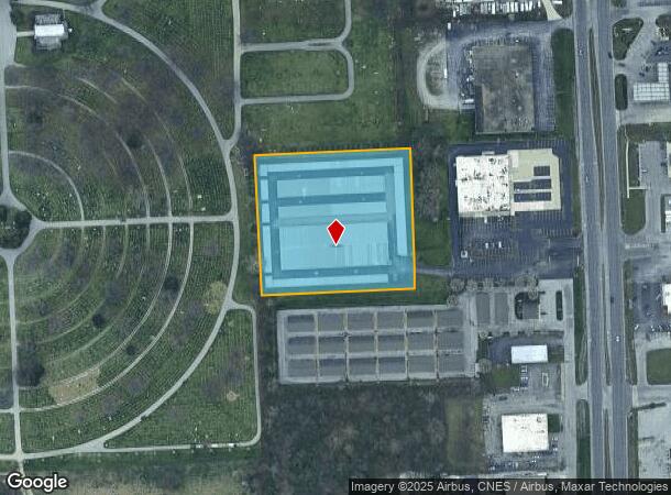 1121 N Coliseum Blvd, Fort Wayne, IN Parcel Map