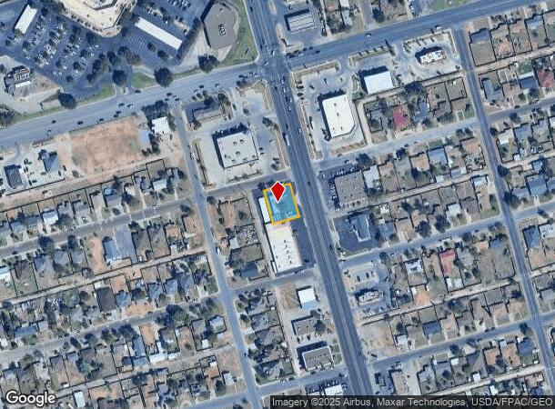  3107 N Big Spring St, Midland, TX Parcel Map