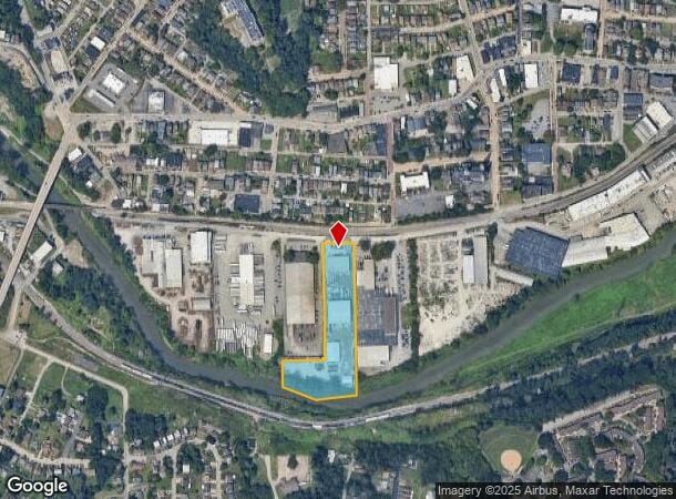  1107 Thompson Ave, Mc Kees Rocks, PA Parcel Map