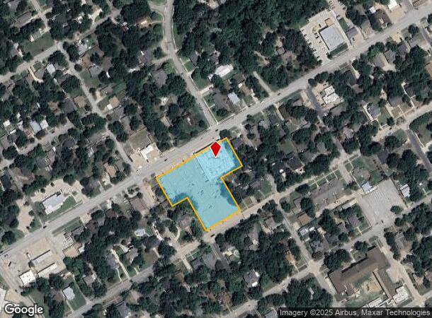 1321 W 2Nd Ave, Corsicana, TX Parcel Map