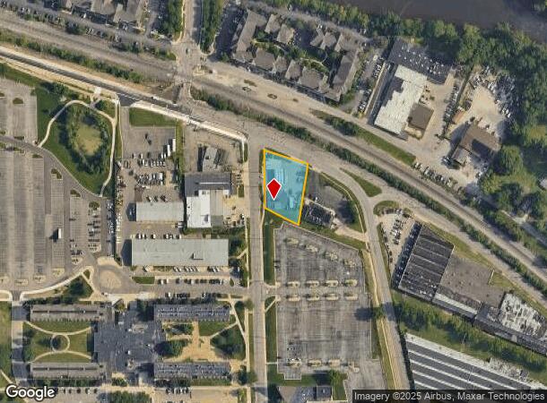  819 N Huron St, Ypsilanti, MI Parcel Map