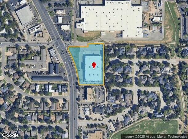  7401 Quaker Ave, Lubbock, TX Parcel Map