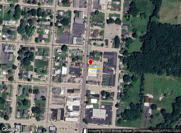 116 N Main St, New Carlisle, OH Parcel Map