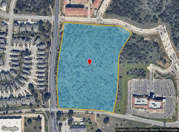 Wolf Rd, Georgetown, TX Parcel Map