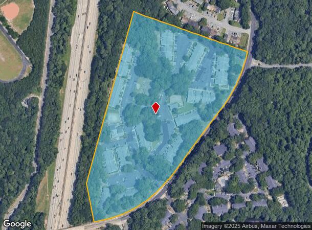  8601 Roberts Dr, Atlanta, GA Parcel Map