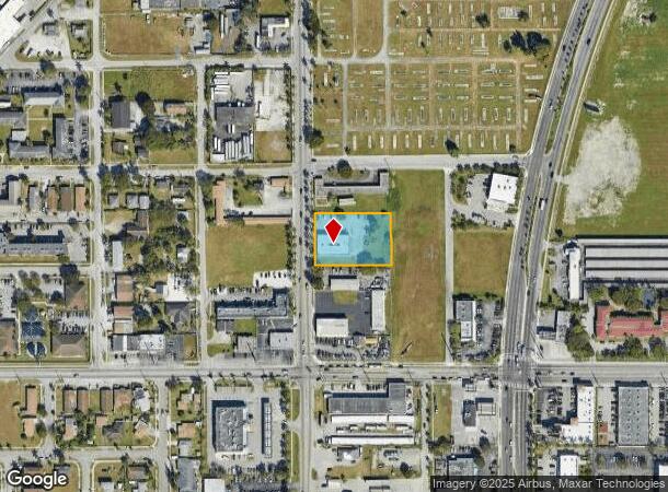  621 S Krome Ave, Homestead, FL Parcel Map