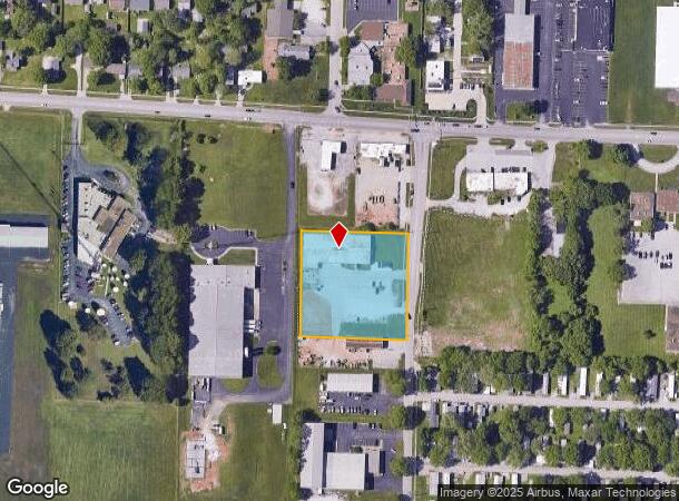  1429 N Cedarbrook Ave, Springfield, MO Parcel Map