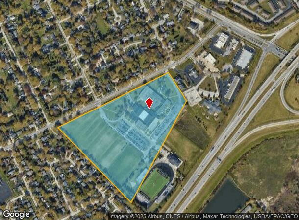  550 E South Boundary St, Perrysburg, OH Parcel Map