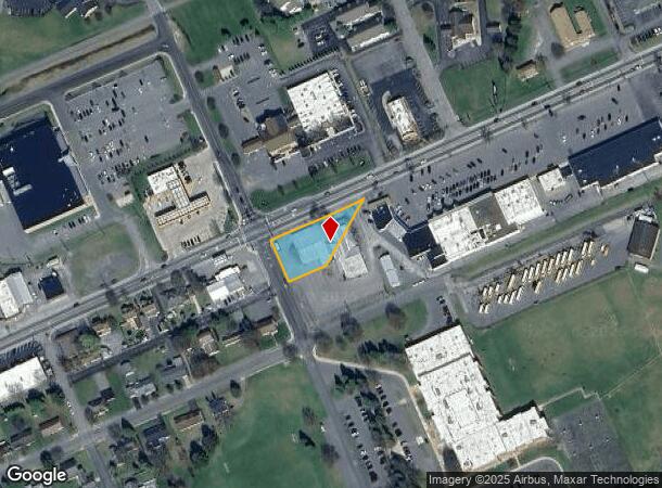 257 E Chestnut St, Mifflinburg, PA Parcel Map