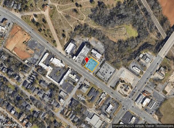  1019 Riverside Dr, Macon, GA Parcel Map