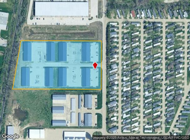 1720 Robins Rd, Hiawatha, IA Parcel Map