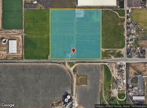  4025 W Main St, Turlock, CA Parcel Map