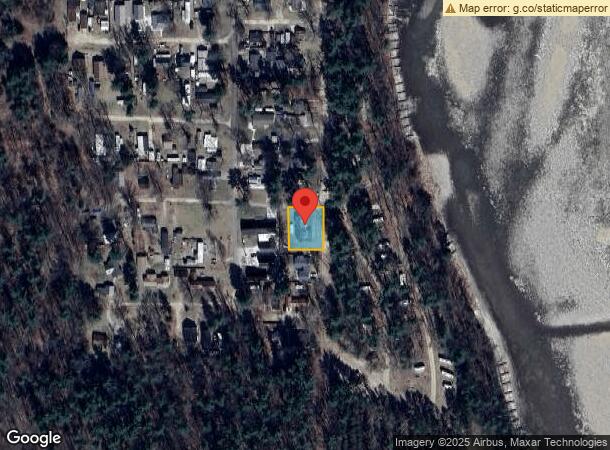  1753 S Beech Ave, White Cloud, MI Parcel Map