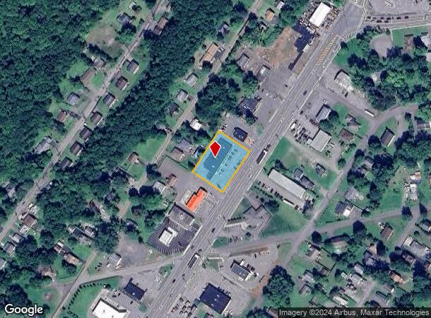  1435 Upper Front St, Binghamton, NY Parcel Map