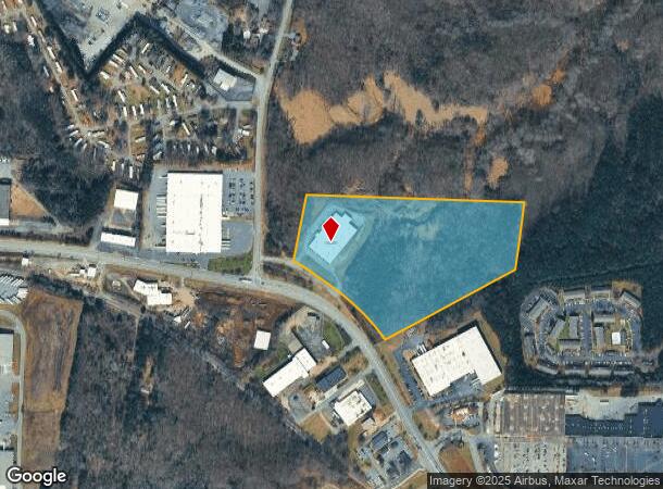  1014 1St St W, Conover, NC Parcel Map