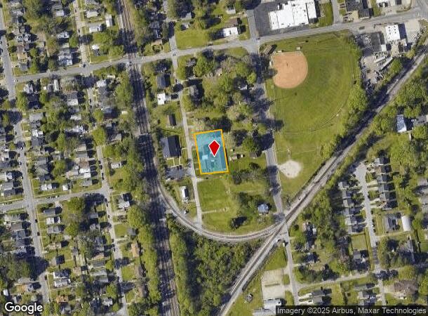  1443 Commerce Ave, Chesapeake, VA Parcel Map
