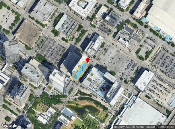 808 Crawford St, Houston, TX Parcel Map