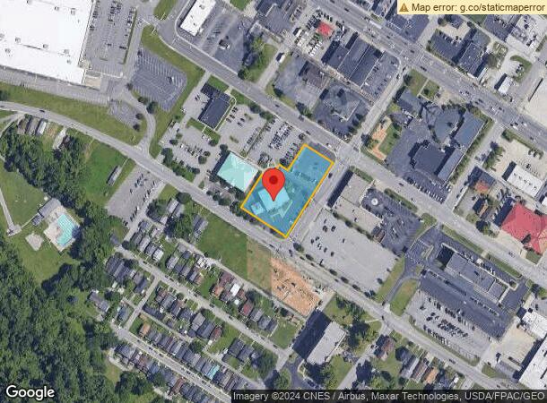  855 Central Ave, Ashland, KY Parcel Map