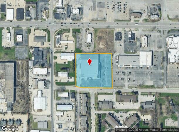 2110 Round Barn Rd, Champaign, IL Parcel Map