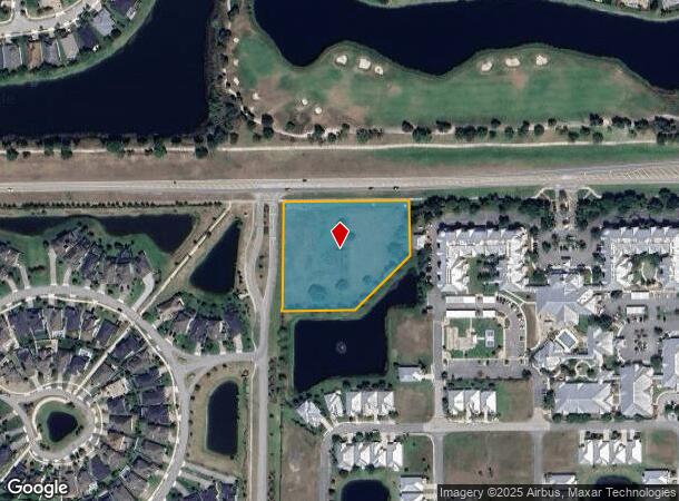 9355 N Wickham Rd, Melbourne, FL Parcel Map