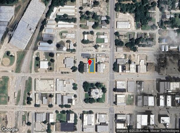 65 W Franklin St, Hillsboro, TX Parcel Map