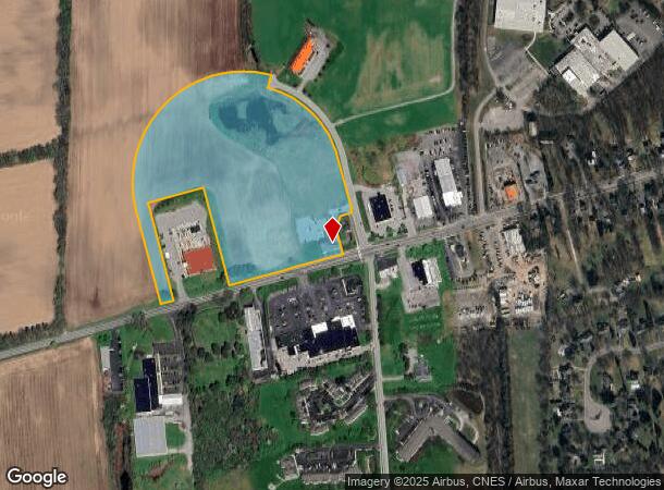 201 W Main St, Honeoye Falls, NY Parcel Map