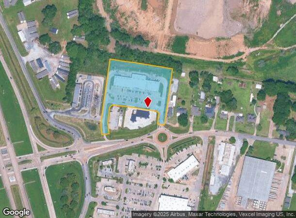 107 Hector Connoly Rd, Carencro, LA Parcel Map