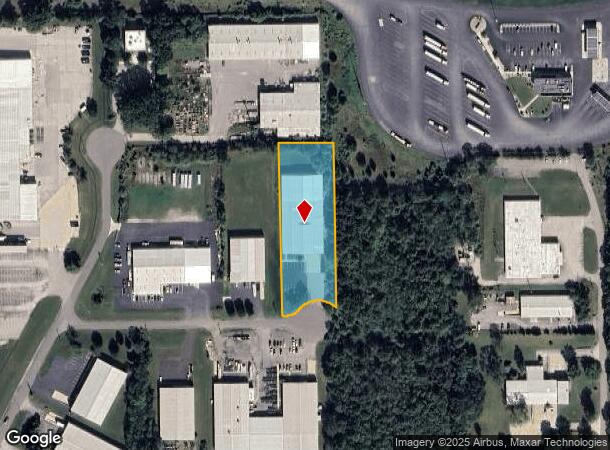 1642 Gateway Ct, Elkhart, IN Parcel Map