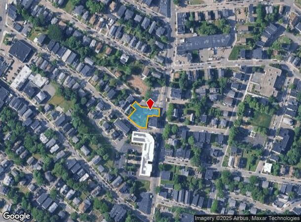  203 Blue Hill Ave, Roxbury, MA Parcel Map