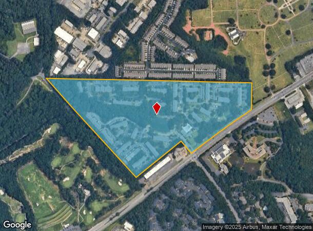  2121 Windy Hill Rd Se, Marietta, GA Parcel Map