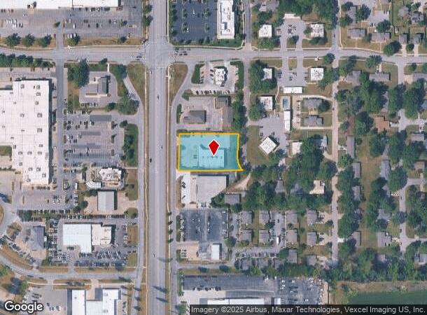 2714 Iowa St, Lawrence, KS Parcel Map