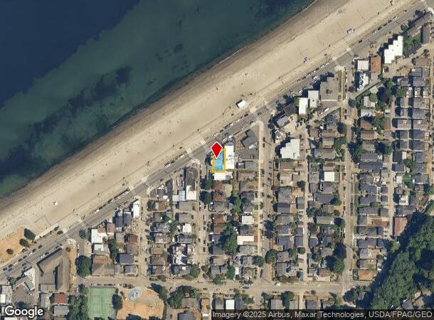  2516 Alki Ave Sw, Seattle, WA Parcel Map