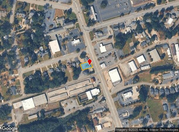  1705 N Main St, Anderson, SC Parcel Map