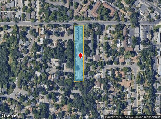  1217 W Sacramento Ave, Chico, CA Parcel Map