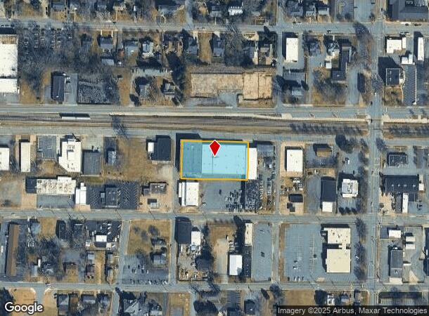 521 Main Ave Sw, Hickory, NC Parcel Map