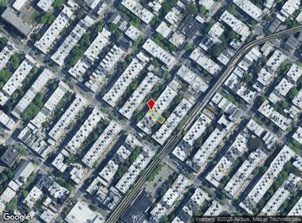  1710 Gates Ave, Ridgewood, NY Parcel Map