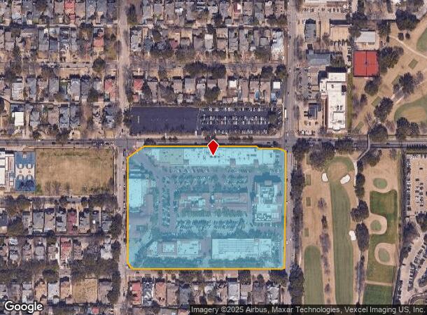4200 W Mockingbird Ln, Dallas, TX Parcel Map