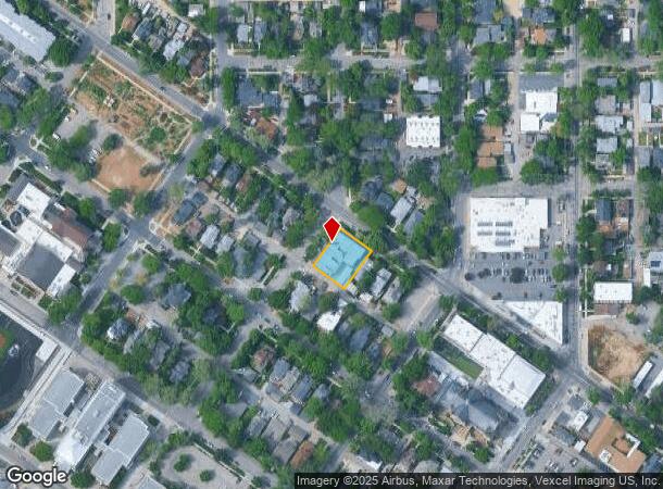  818 N 10Th St, Boise, ID Parcel Map