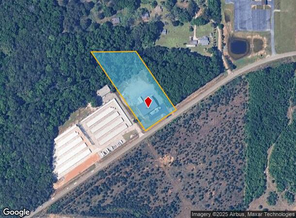 2468 Gunn Rd, Byron, GA Parcel Map