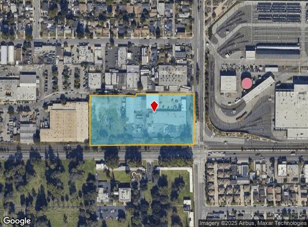  1713 S California Ave, Monrovia, CA Parcel Map