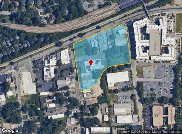  725 E College Ave, Decatur, GA Parcel Map