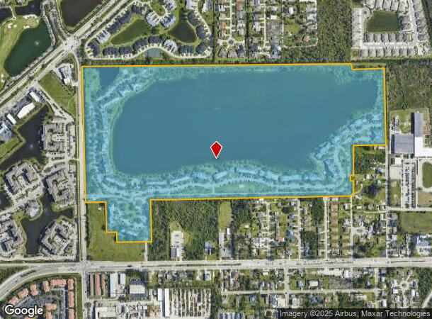  15251 Pine Ridge Rd, Fort Myers, FL Parcel Map